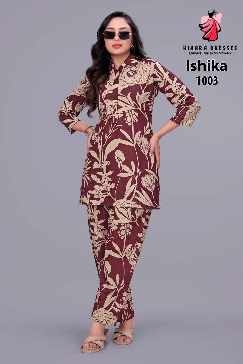 Hiaara ishika vol-1 coord set best womens wholesale clothing  - wholesale export